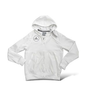 Adidas Men's White Special Edition Zero Dip Dye Pullover 1/2 Zip Size 4XL